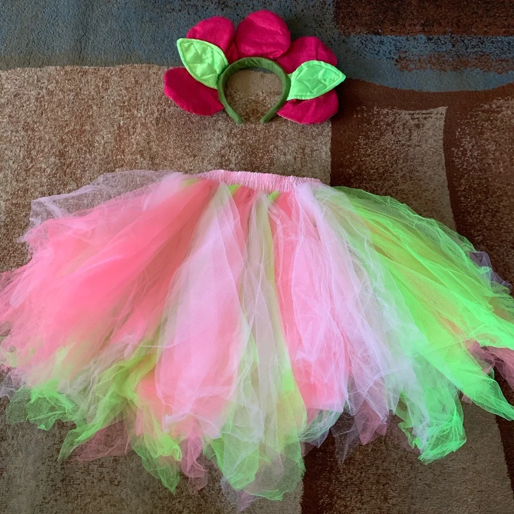 NWOT Halloween Fairy Girl Costume One Size Fits All